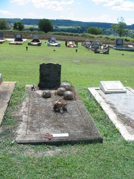 Mervin Andrew (Gus) KRUGER,  | husband daddy,  | died 9 Nov 1961 aged 39 years;  | Yarraman cemetery, Toowoomba Regional Council  | 