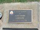 Alice Mary GIBSON,
18-10-1903 - 10-8-2000;
Yarraman cemetery, Toowoomba Regional Council