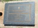 Arthur Mervyn (Merv) SCHADWELL,
brother,
15-8-1914 - 19-1-2001;
Yarraman cemetery, Toowoomba Regional Council