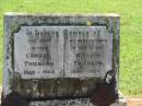 Caroline THIEMANN, mother, 1888 - 1962; William THIEMANN, husband father, 1880 - 1955; Yarraman cemetery, Toowoomba Regional Council 