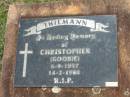 Christopher (Goobie) THIEMANN, 6-9-1957 - 14-2-1984; Yarraman cemetery, Toowoomba Regional Council 
