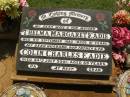 Thelma Margaret EADIE,
wife mother,
died 9 Sept 1982 aged 51 years;
Colin Charles EADIE,
husband father pa,
died 24 July 2001 aged 69 years;
Yarraman cemetery, Toowoomba Regional Council