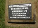 Kerry Barry SCHWERIN, born 10-3-1972, died 18-4-1972; Yarraman cemetery, Toowoomba Regional Council 