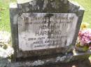 Norman HARLAND,
uncle brother,
died 19 March 1977 aged 48 years;
Yarraman cemetery, Toowoomba Regional Council