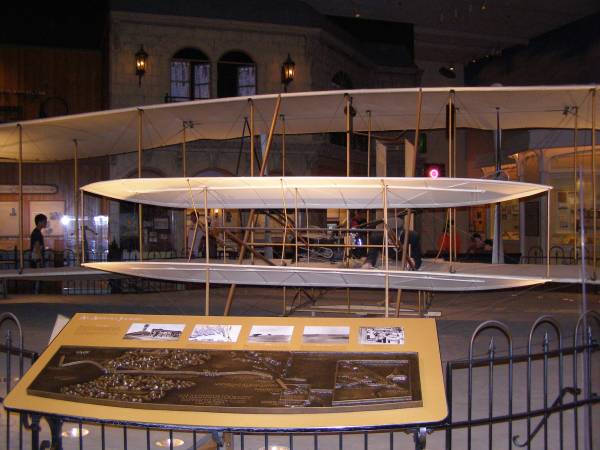 Wright Brothers plane,  | Air & Space Museum, Washington  | 