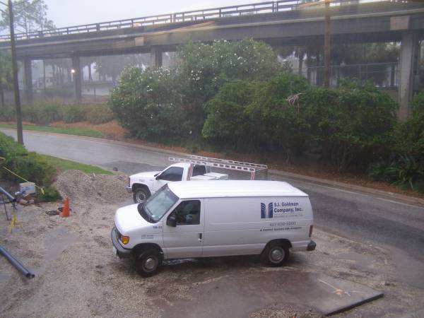 Raining as we arrive in Sunny Orlando, Florida  | 