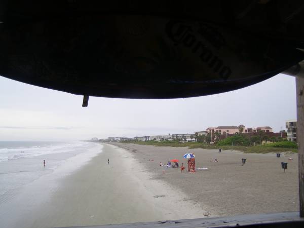 View of Cocoa Beach from the pier, Florida  | 