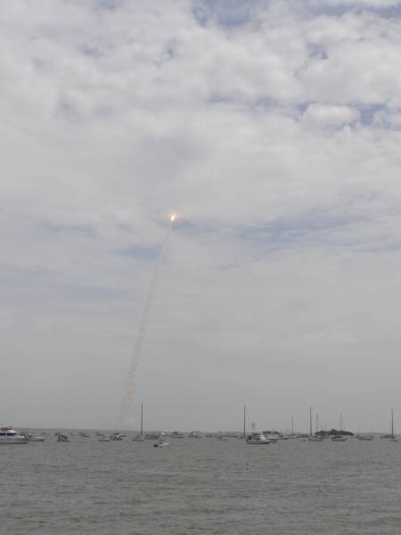 Space shuttle  Atlantis  launches,  | Cape Canaveral, Florida  | 