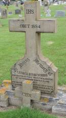 George Hunn NOBBS 55 years pastor of Pitcairn and Norfolk Island d: 5 Nov 1884, aged 85  Norfolk Island Cemetery 