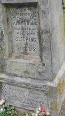 Alfred A NOBBS d: 26 Sep 1906, aged 59 pastor of Adventist Church 1893-1906  Norfolk Island Cemetery 