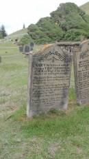 Mary (THOMPSON) wife of Thomas THOMPSON d: 10 Aug 1846, aged 44  Norfolk Island Cemetery 