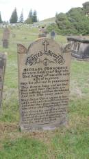 Michael O'DONOGHUE d: 19 Aug 1846, aged 33  Norfolk Island Cemetery 