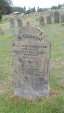 William SAVAGE d: 24 Jun 1846, aged 21  Norfolk Island Cemetery 
