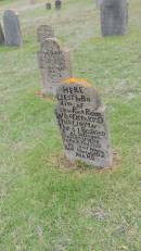 Steve REARDON d: 6 May 1807, aged 8  Daniel REARDON d: 11 Nov 1801 aged 2  James KINGSTON d: 27 Aug 1841, aged 32  Norfolk Island Cemetery 