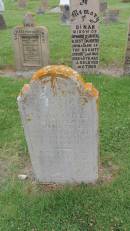 Sarah Jane QUINTALL dau of Henry and Jane QUINTALL d: 15 Apr 1857, aged 4 mo  Norfolk Island Cemetery 