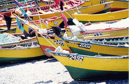 fishing boat, Valparaiso, Chile