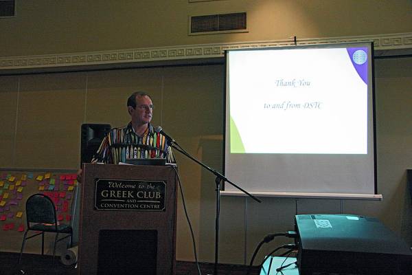 Mark Gibson, closing address,  | DSTC Farewell Symposium, 28 July 2005  | 