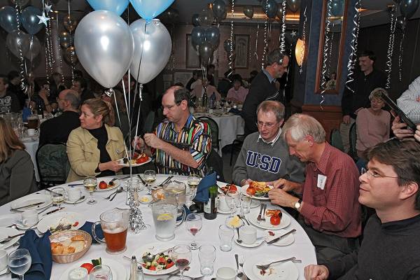 Deanne McAlister, Mark Gibson, David Abramson, Andrew Lister, Rupert Lee,  | DSTC Farewell Symposium, 28 July 2005  | 