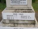 1939 / 1945 J.G.BERESFORD C.J.DALE G.S.MANT R.  McCAULEY N.F.STREHLAU  Brooweena War Memorial, Woocoo Shire  