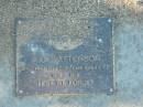 P G WATTERSON who paid the supreme sacrifice 1914 - 1918 Canungra War Memorial 