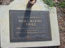 Flora Martha MOLE
14 Oct 1890
aged 11 weeks
Albany Creek Cemetery, Pine Rivers