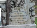 William KREMZOW
10 Jul 1879
aged 37
Albany Creek Cemetery, Pine Rivers