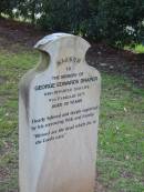 George Edwards DRAPER
9 Feb 1873
aged 39
Albany Creek Cemetery, Pine Rivers