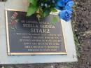Stella Glenda SITARZ
26 Aug 2004
aged 59
wife of Jon
mother of Kate, Ben
Albany Creek Cemetery, Pine Rivers