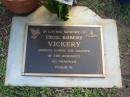 Cecil Robert VICKERY
Albany Creek Cemetery, Pine Rivers