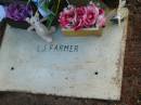 L J FARMER
Albany Creek Cemetery, Pine Rivers