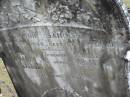 Joh SANGER,
born 2 July 1838 died 12 Oct 1905;
Alberton Cemetery, Gold Coast City