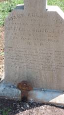 Mary Ellen LEE
d: 17 Aug 1908 aged 30
daughter of Petrick and Bridget LEE
Aubigny Catholic Cemetery, Jondaryan
