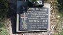 Graham Alexander RIETHMULLER
d: 5 Aug 1986 aged 59 12
Aubigny St Johns Lutheran cemetery, Toowoomba Region