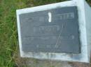 George Haswell HARPER,
7-9-1923 - 30-12-1990 aged 67 years;
Barney View Uniting cemetery, Beaudesert Shire