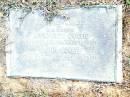 parents;
Margaret COLLIE,
died 19 Jan 1956 aged 76 years;
John COLLIE,
died 6 Feb 1969 aged 85 years;
Beerwah Cemetery, City of Caloundra