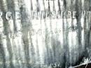 George Wilshire PITT, grandpa?,
died 14? Sept 1943? aged 83 12 years;
Beerwah Cemetery, City of Caloundra