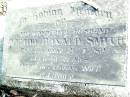 Victor Donald SMITH, husband,
died 21-7-82 aged 81 years;
Beerwah Cemetery, City of Caloundra