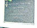 Jacqeline SHILTON (nee NIXON),
wife of Rex for 50 years,
23 July 1925 - 26-8-2001 aged 76 years;
Beerwah Cemetery, City of Caloundra
