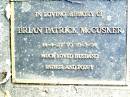 Brian Patrick MCCUSKER,
14-4-27 - 15-3-94,
husband father poppy;
Beerwah Cemetery, City of Caloundra