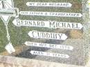 Bernard (Bernie) Michael CUDDIHY,
husband father grandfather,
died 10 Dec 1979 aged 71 years;
Bell cemetery, Wambo Shire