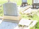David SHERVEY,
husband father,
died 2 Feb 1943 aged 74 years;
Annie Catherine SHERVEY,
mother,
died 17 Sept 1963 aged 83 years;
David John SHERVEY,
brother,
died 17 May 1969 aged 61 years;
Bell cemetery, Wambo Shire