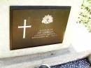 J.R. LAMBLEY,
died 8 Nov 1983 aged 62 years;
Bell cemetery, Wambo Shire