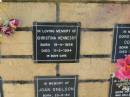 Christina HENNESSY
B: 19 Apr 1898
D: 11 Mar 1994
Bethania (Lutheran) Bethania, Gold Coast
