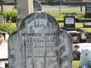 Heinrich KOPP
geb 7 Aug 1852
gest 10 Feb 1917
Bethania (Lutheran) Bethania, Gold Coast