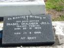 Isabel Dolores JELL
(Daisy TESCH)
B: 25 Dec 1905
D: 17 Aug 1986
Bethania (Lutheran) Bethania, Gold Coast