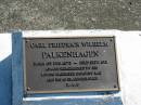Carl Friedrich Wilhelm FALKENHAGEN
B: 1 Feb 1873
D: Sep 1931
(dau Dorothy May)
Bethania (Lutheran) Bethania, Gold Coast