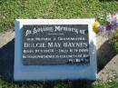 Dulcie May HAYNES
B: 10 Jan 1904
D: 11 Sep 1988
Bethania (Lutheran) Bethania, Gold Coast