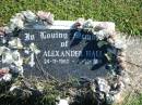 Alexander HALL
B: 24 Nov 1960
D: 17 Dec 1989
Bethania (Lutheran) Bethania, Gold Coast