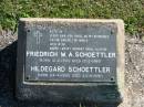 Friedrich W A SCHOETTLER
B: 12 Feb 1900
D: 12 May 1989
Hildegard SCHOETTLER
B: 24 Apr 1905
D: 20 Apr 1990
Bethania (Lutheran) Bethania, Gold Coast