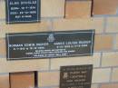Norman Edwin PACKER,
5-1-1913 - 15-12-1990;
Agnes Louisa PACKER,
6-10-1909 - 17-9-1994;
father & mother of Glenda, Olwyn, Evelyn (dec),
Kathleen & Duncan;
Blackbutt-Benarkin cemetery, South Burnett Region
